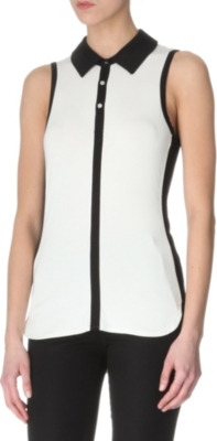 KAREN MILLEN Colourblock vest