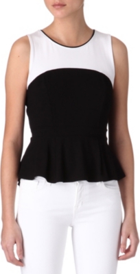 KAREN MILLEN Peplum top