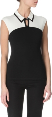 KAREN MILLEN Colourblock top