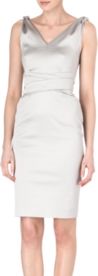 KAREN MILLEN Satin pencil dress