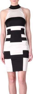 KAREN MILLEN Signature stretch-satin dress