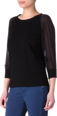 KAREN MILLEN Panelled jumper