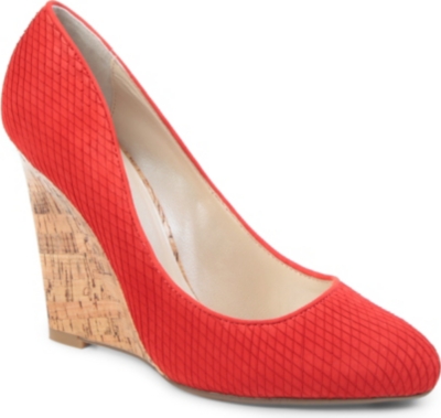 KAREN MILLEN Textured wedge courts