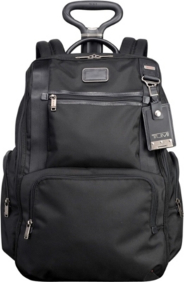 TUMI Alpha Bravo wheeled backpack (Black