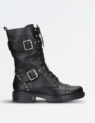 kurt geiger sting biker boots