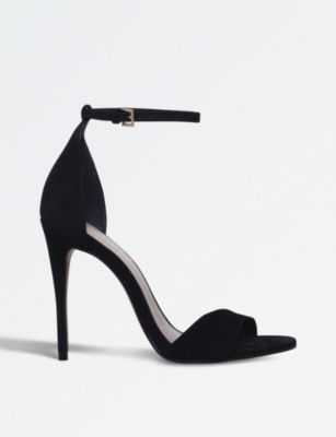 carvela black flat sandals