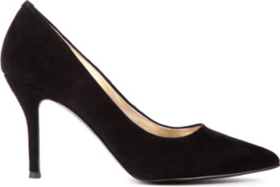 NINE WEST Flax suede courts