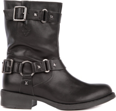 CARVELA Snippet leather biker boots