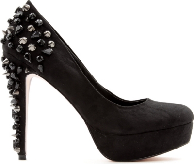 CARVELA Arrest embellished suede courts