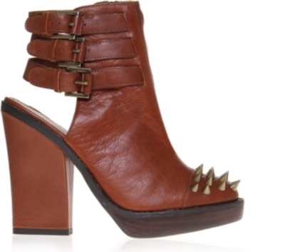KG BY KURT GEIGER Vex leather ankle boots