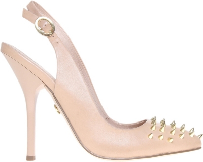 KG BY KURT GEIGER Culprit leather slingback courts