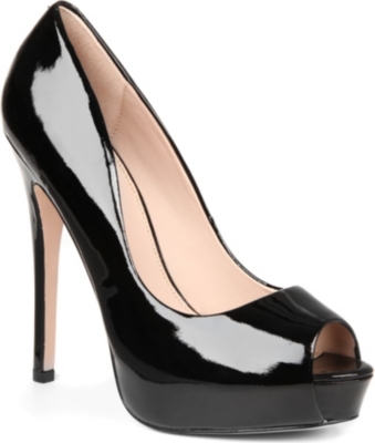KG BY KURT GEIGER Admire patent leather platform courts