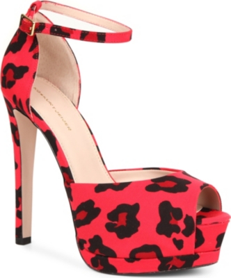 KG BY KURT GEIGER Dizzy platform grosgrain sandals