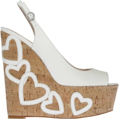 KG BY KURT GEIGER Nuovo leather wedges