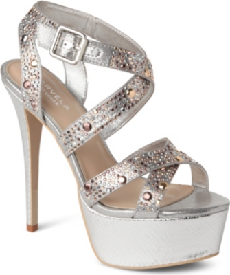 CARVELA Goddess metallic platform sandals