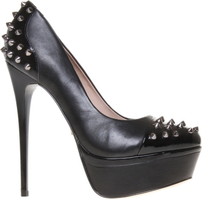 KG BY KURT GEIGER Esme leather toecap courts