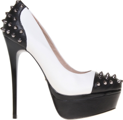 KG BY KURT GEIGER Esme leather toecap courts