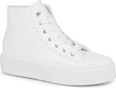 KG BY KURT GEIGER Lava leather high-top trainers