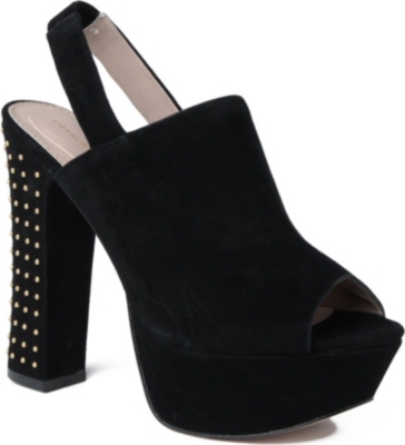 KG BY KURT GEIGER Nicole suede slingback sandals