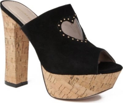 KG BY KURT GEIGER Nelly suede mules