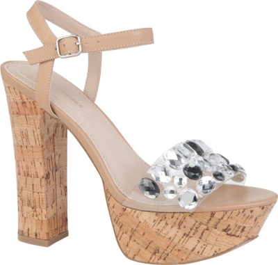 KG BY KURT GEIGER Nala cork platform sandals