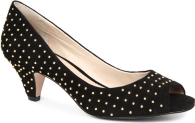 KG BY KURT GEIGER Carla suede studded courts