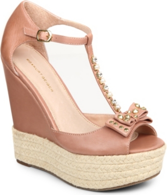 KG BY KURT GEIGER Nimes platform wedges