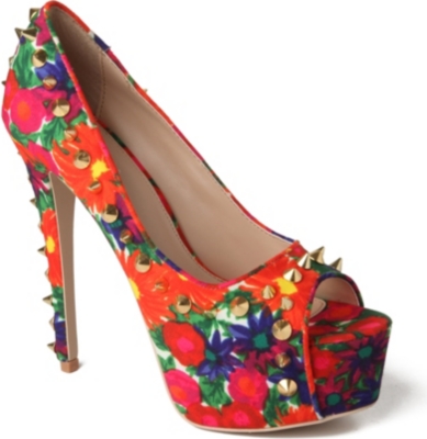 CARVELA Garland canvas platform courts