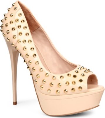 KG BY KURT GEIGER Eris faux-leather studded courts