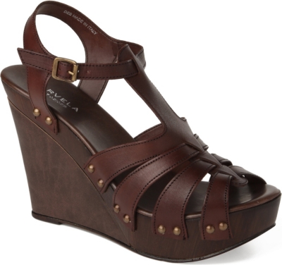 CARVELA Kacie leather wedge sandals