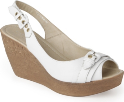 CARVELA Kaitlin leather wedge sandals