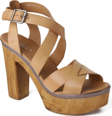 CARVELA Kathleen leather platform sandals