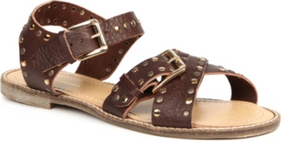 KG BY KURT GEIGER Marcella leather studded sandals