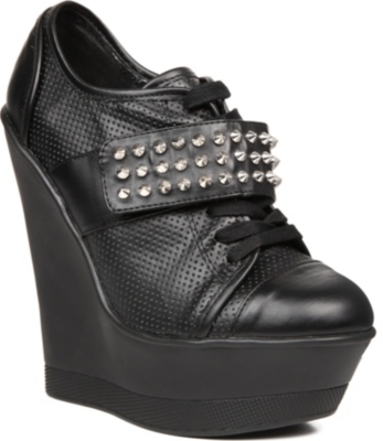 KG BY KURT GEIGER Electric studded wedge trainers