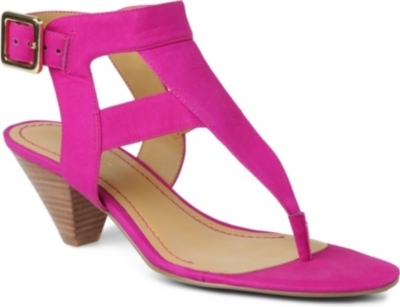 NINE WEST Crashcourse leather thong sandals