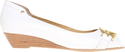 NINE WEST Melikey leather wedge courts