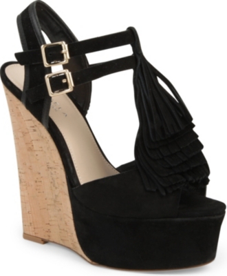 CARVELA Kola suede wedges