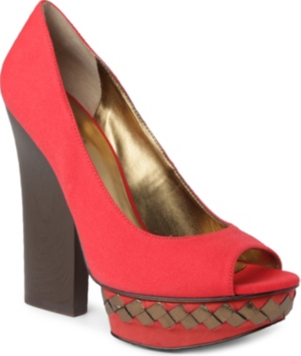 NINE WEST Hairy7 canvas courts