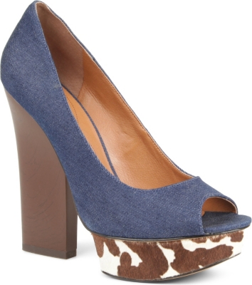 NINE WEST Hairy7 canvas courts