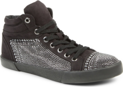 CARVELA Lorena leather high-top trainers