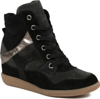 KG BY KURT GEIGER Lazer high-top wedge