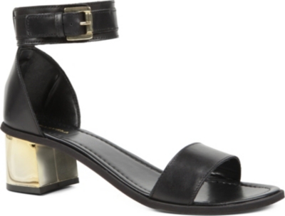 CARVELA Krimp leather sandals