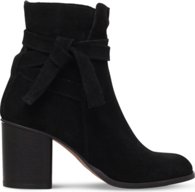 carvela navy ankle boots