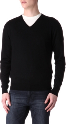 JOSEPH Merino wool v-neck jumper