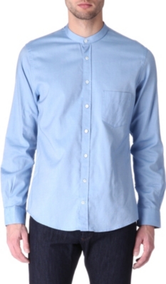 JOSEPH Marc grandad-collar shirt