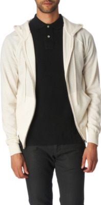 JOSEPH Hooded cashmere cardigan