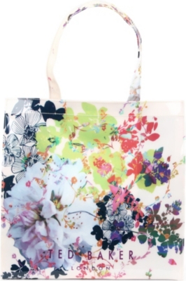TED BAKER Floral-print Ikon shopper