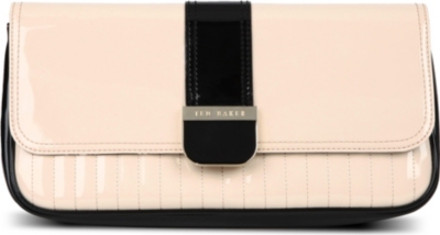 TED BAKER Elwell colour-block clutch