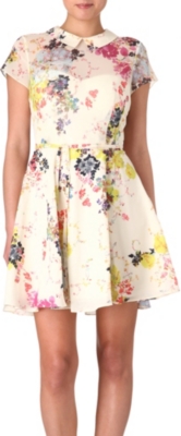 TED BAKER Collar detail dress