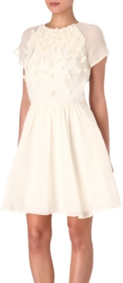 TED BAKER Floral embellished dress